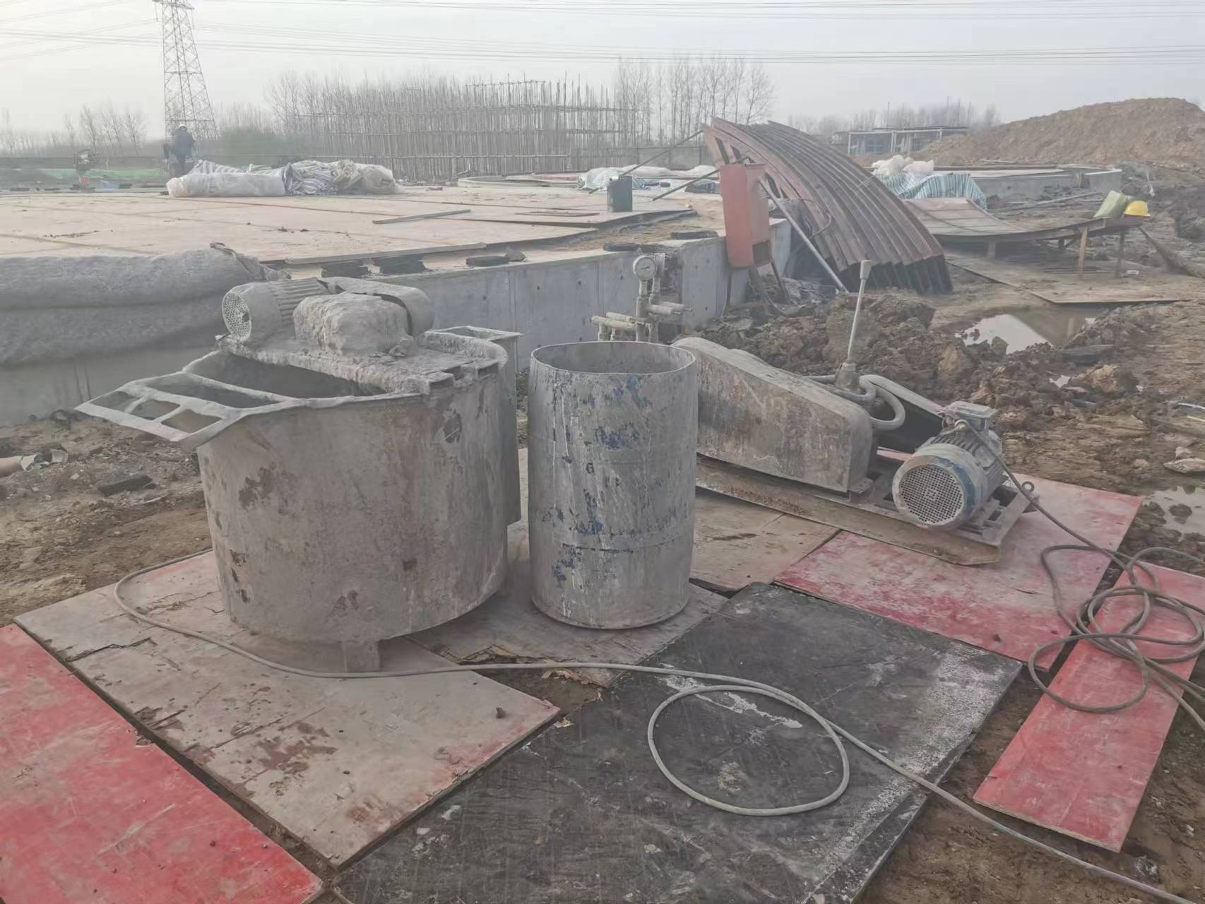 金平设备基础注浆